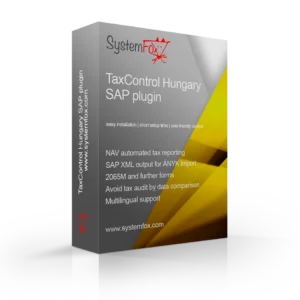 TaxControl Hungary VAT SAP plugin